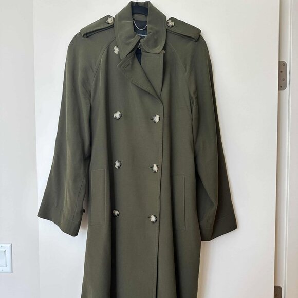 Club Monaco Draped Trench - Picture 1 of 3